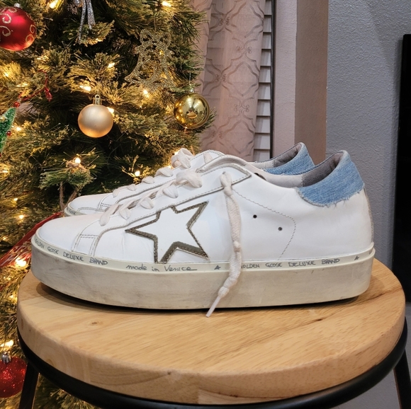 Golden Goose Sneakers, Hi Star, Plataform, Size 38, Perfect Condition - Picture 10 of 12